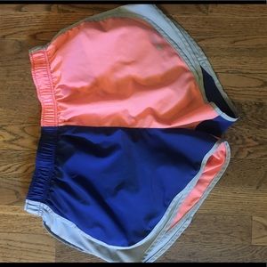 Nike tempo running shorts.